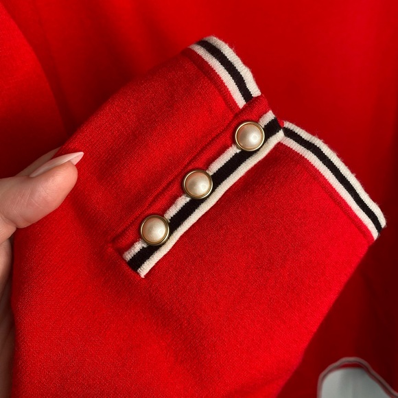 Talbots Boat Neck Striped Hem Long Sleeve Top Blouse Women’s Plus Size 3X - Picture 2 of 5